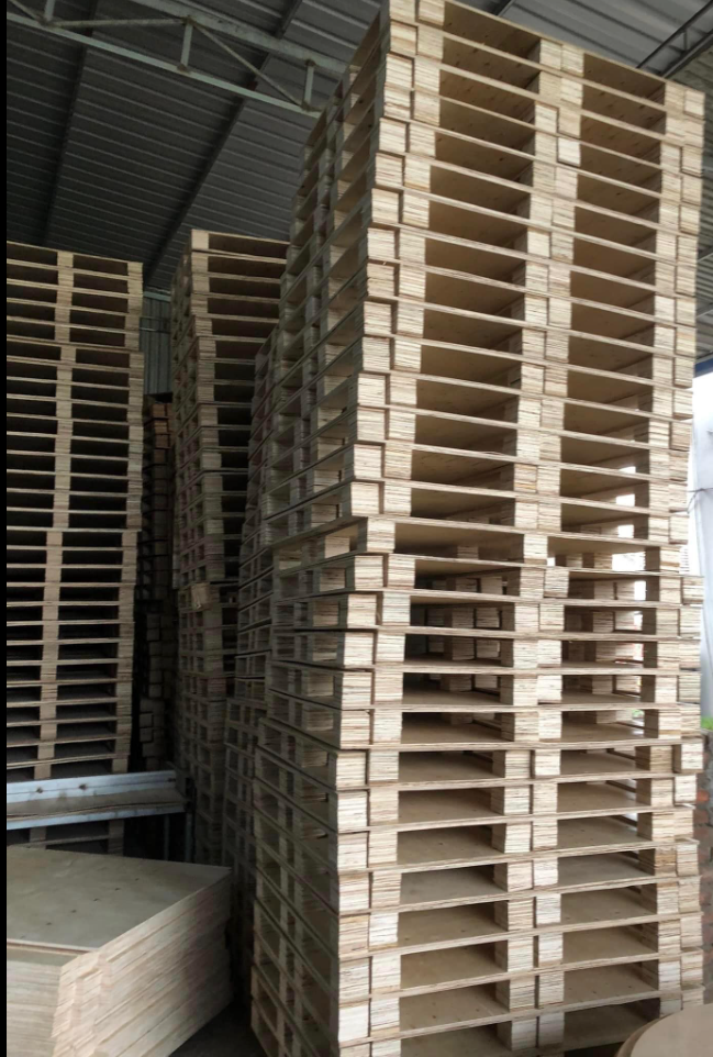 Pallet ván ép 800x1200x140 ván 15mm - Pallet gỗ 0977248998