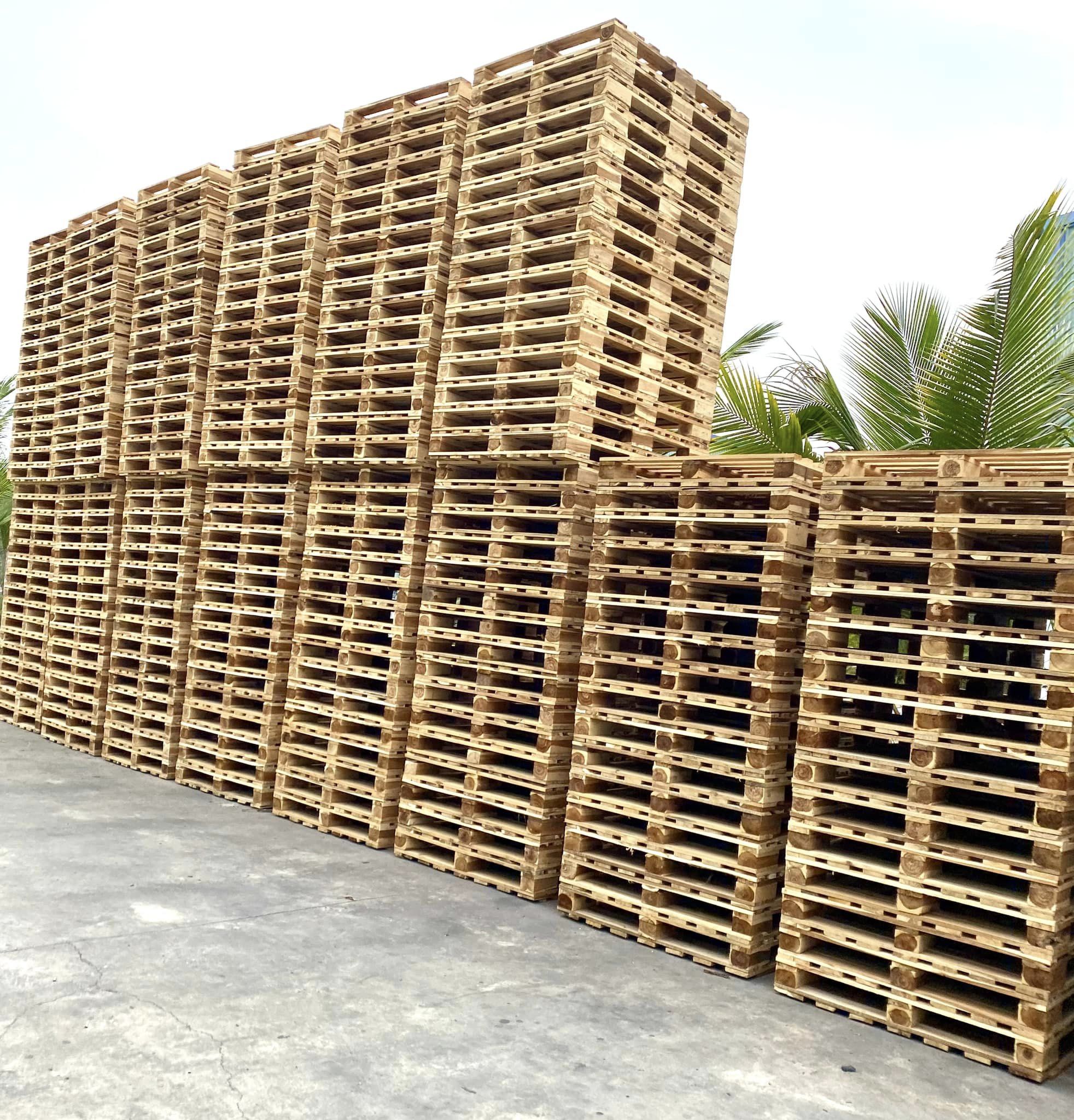 Công ty Pallet gỗ - Sản xuất Pallet gỗ - Pallet gỗ tiêu chuẩn Xuất khẩu