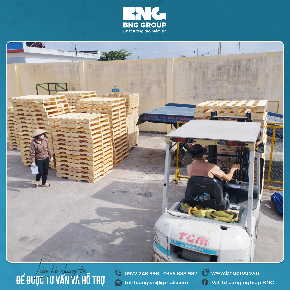 Tìm hiểu chi tiết về pallet gỗ Lục Nam Bắc Giang