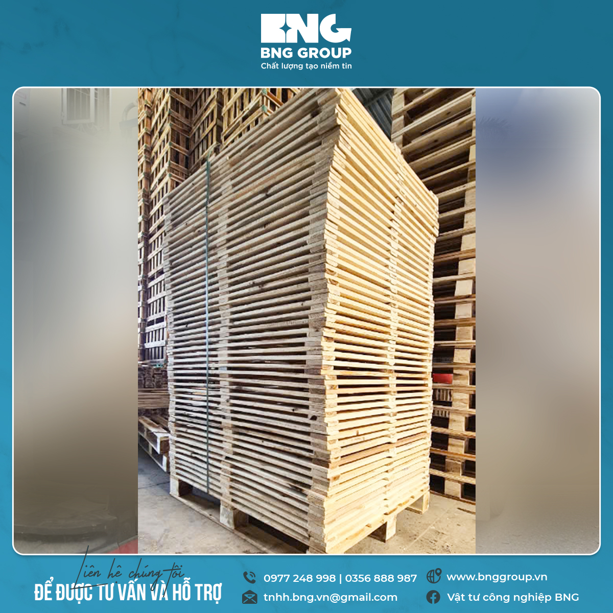 Pallet gỗ tại Nam Sách, Hải Dương