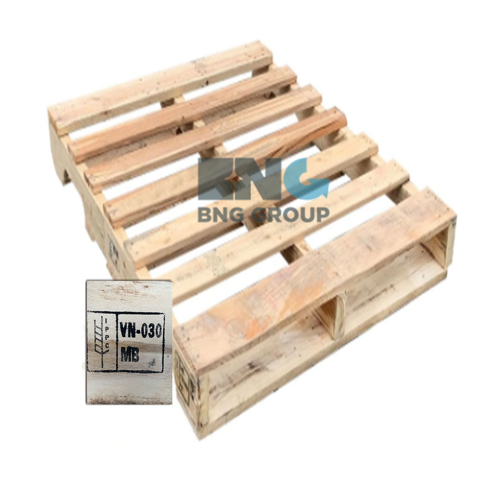 Pallet gỗ xử lý nhiệt tái chế - A1
