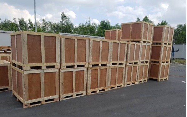 Loạt thùng gỗ mới FlexBox cho khách hàng tại KCN VSIP Bắc Ninh