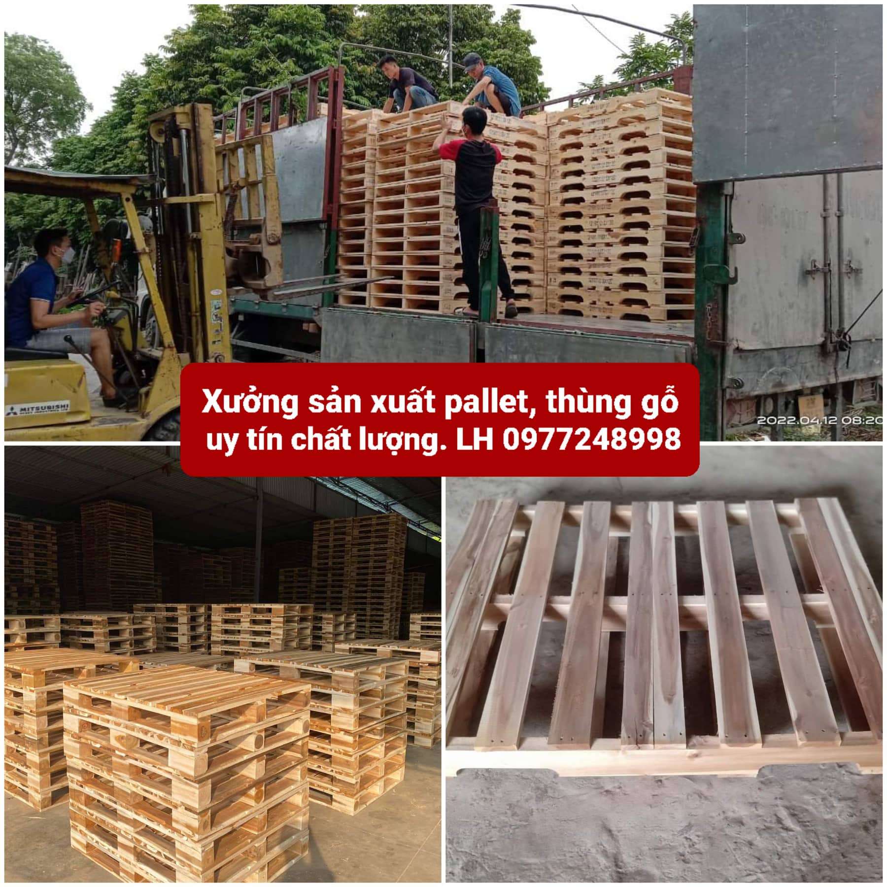 Pallet khu công nghiệp Đại An