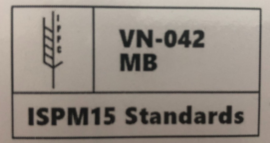 Mộc hun trùng đóng trên pallet