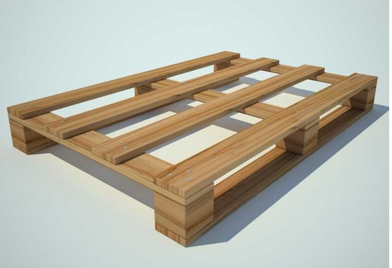 Pallet gỗ định vị theo hàng hóa