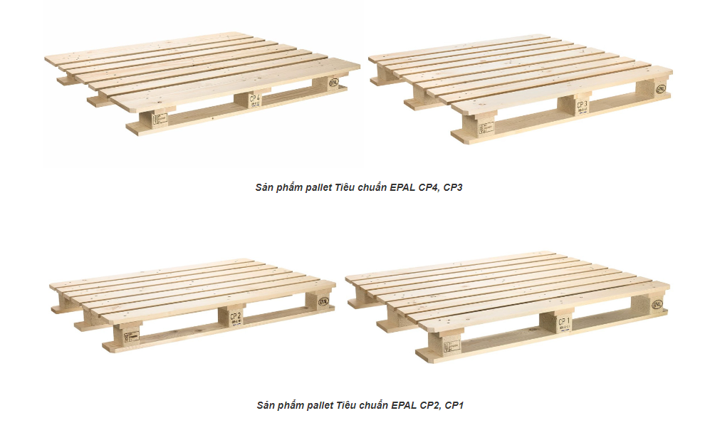 Pallet Gỗ Tiêu Chuẩn EPAL CP - BNG
