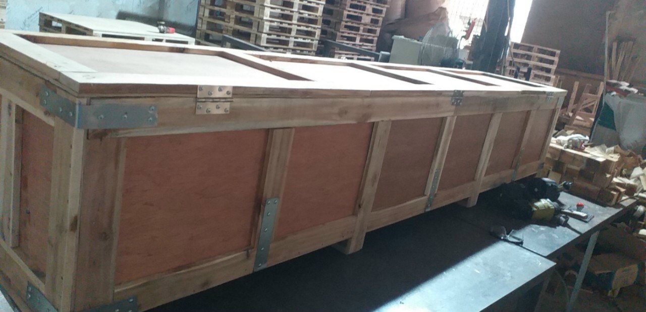 Thùng gỗ pallet + kích thước theo yêu cầu