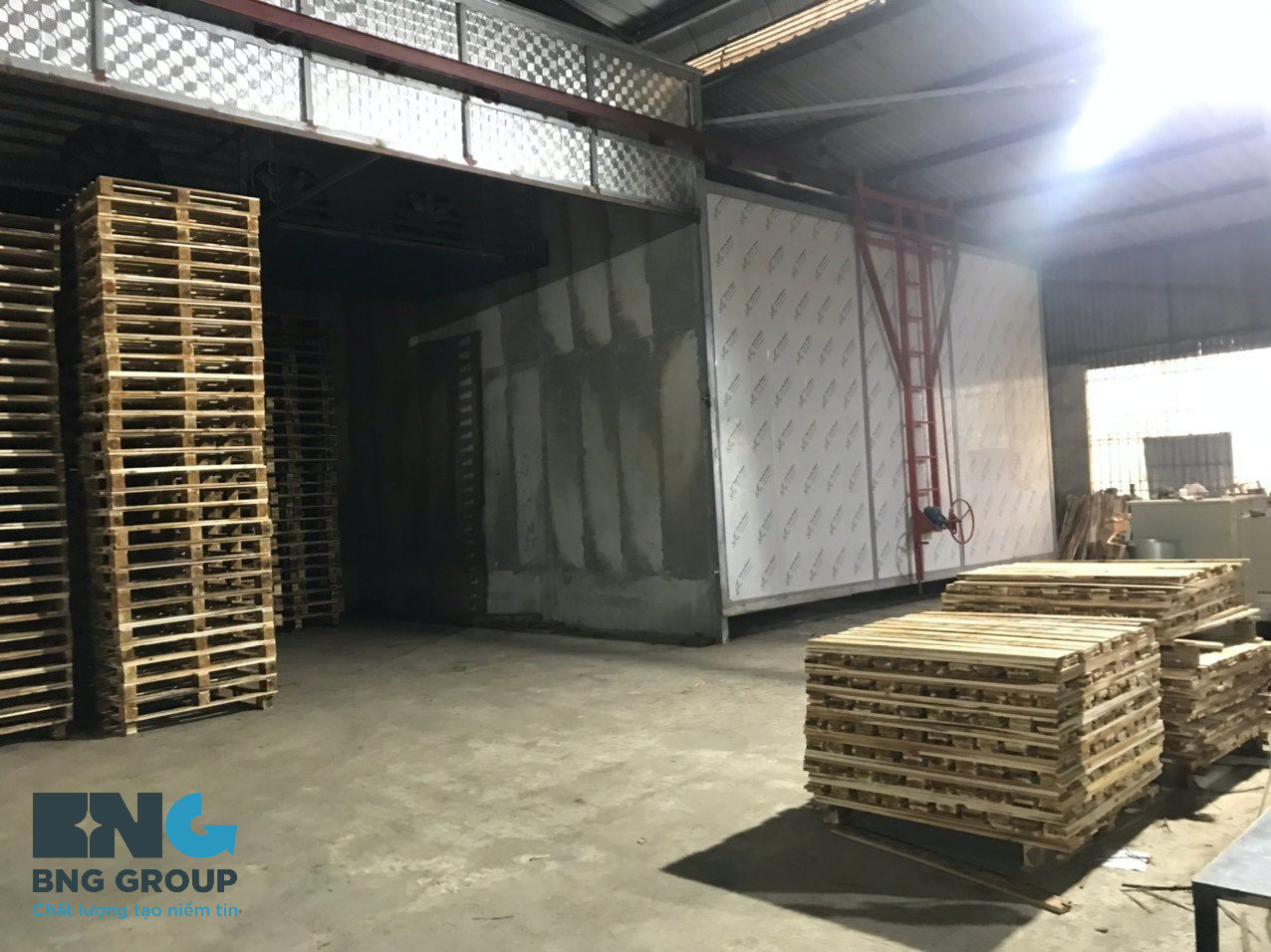 Pallet khu công nghiệp Tân Trường, Phúc Điền, Đại An Hải Dương