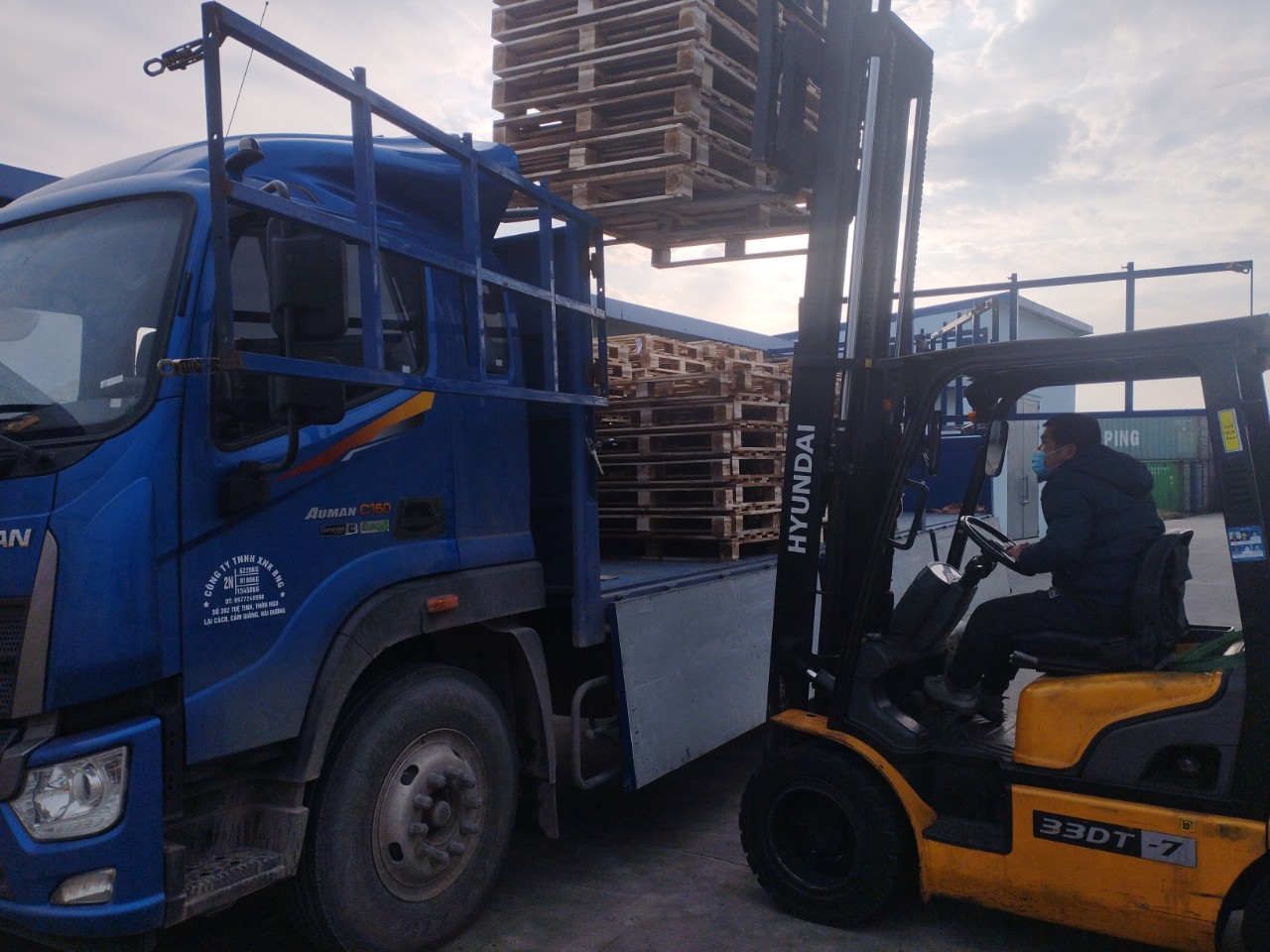 Công ty sản xuất pallet gỗ ở tại Thành Phố Bắc Ninh .