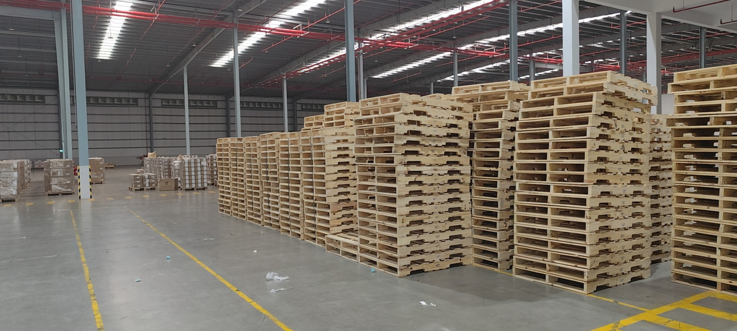 Pallet Gỗ Kho Logistics