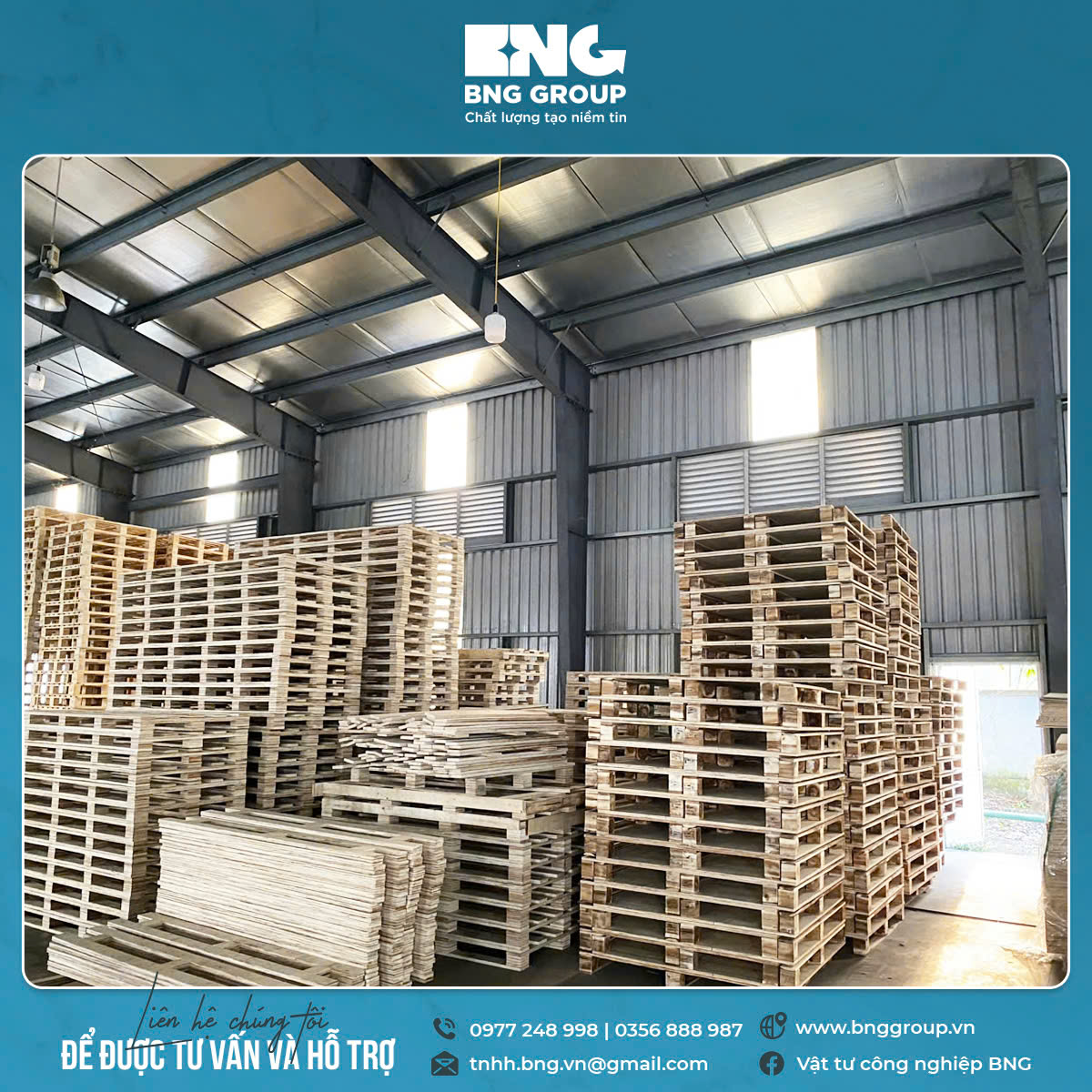 Thu Mua PalLet Gỗ Cũ Thanh Lý Giá Tốt