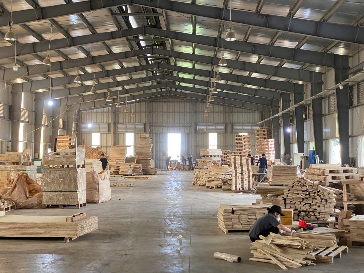 Công ty sản xuất pallet gỗ thông ở tại Việt Yên, Bắc Giang 0977248998