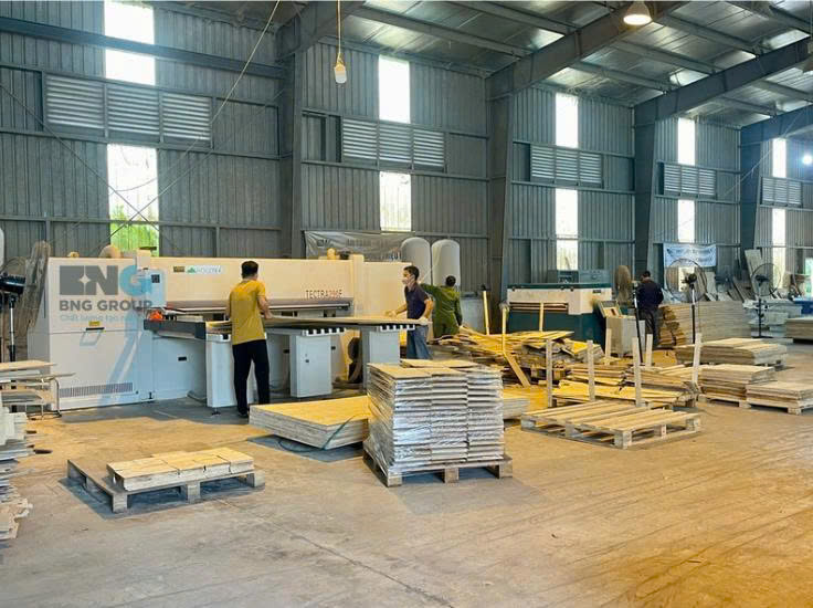 Pallet gỗ - Pallet gỗ xuất khẩu - Sản xuất Pallet gỗ Hải Phòng