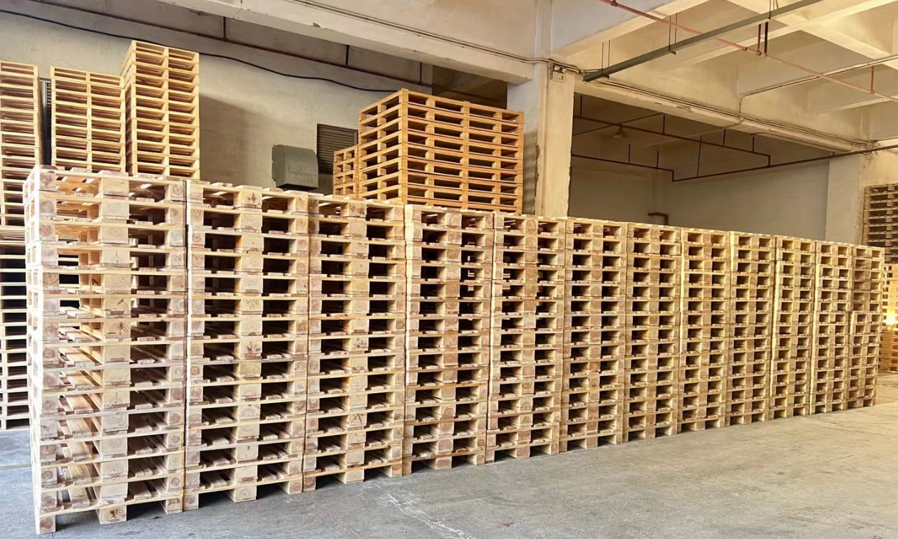 Pallet Gỗ Kê Kho Hàng Trong Logistic – Tối Ưu Không Gian ...